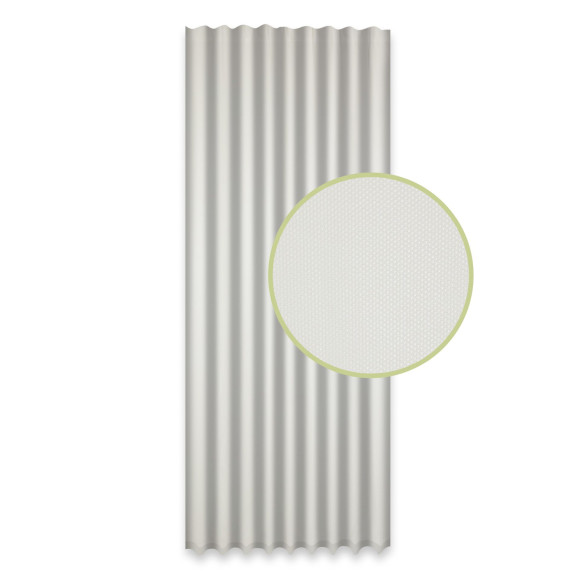 Zasłona z taśmą GLOW CHIC 140x207 offwhite
